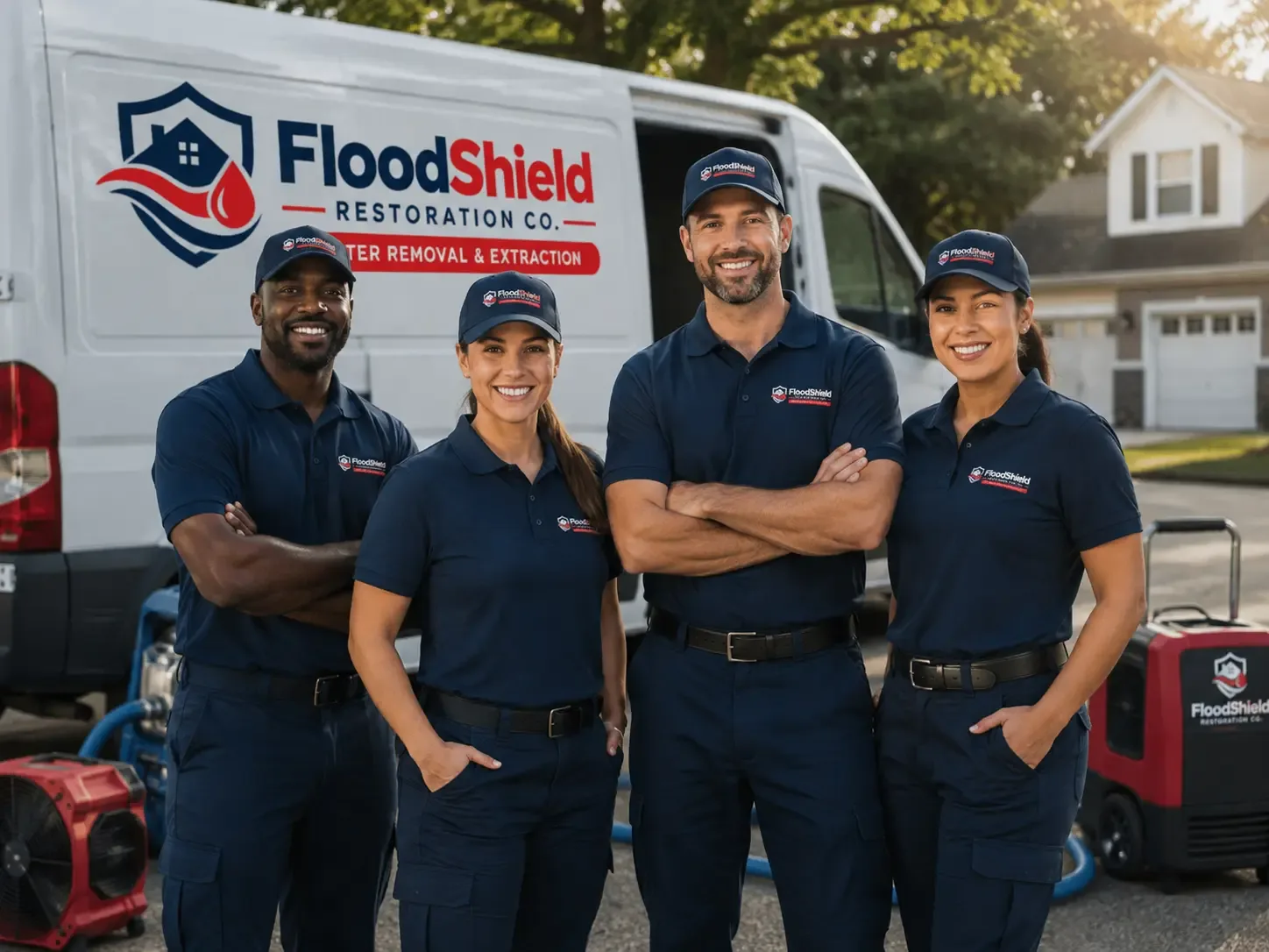 Flood Damage Restoration company in Evansport, OH